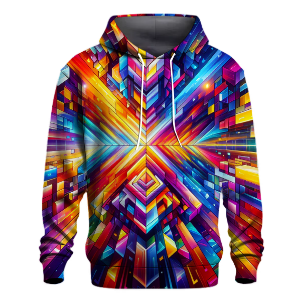 Techno Prism Pulse Hoodie