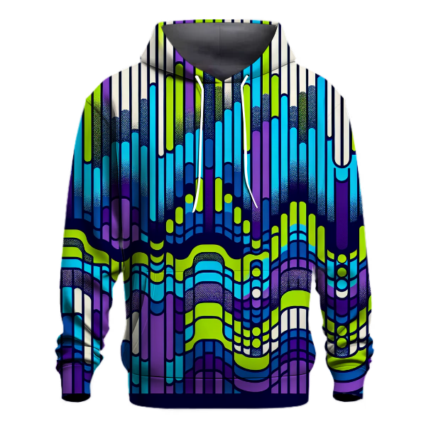 Electric Groove Stripes Hoodie
