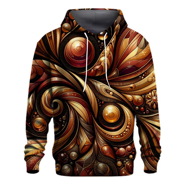 Mystic Amber Glow Hoodie