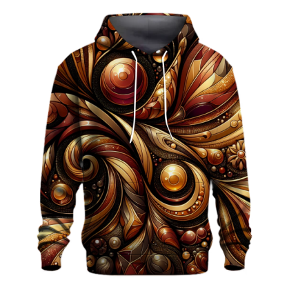 Mystic Amber Glow Hoodie