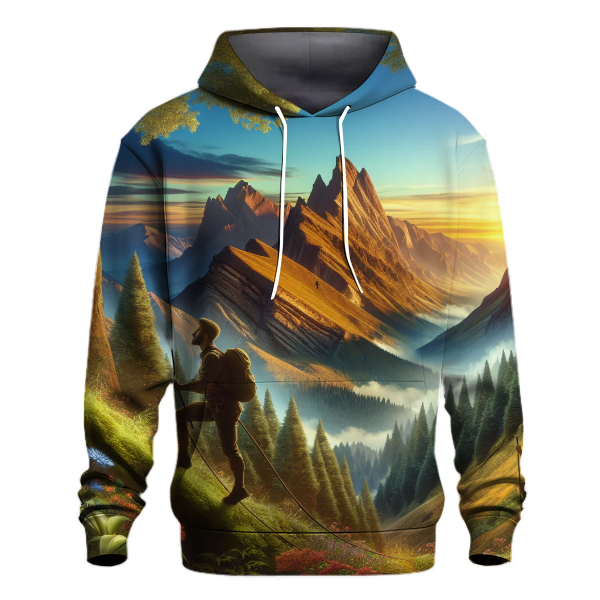 Mountain Climbing Enthusiast Hoodie