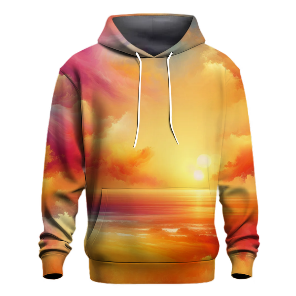 Tropical Sunrise Serenity Hoodie