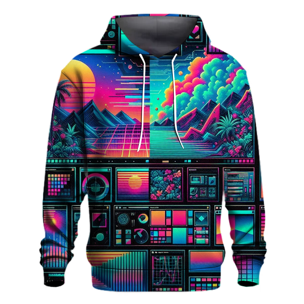 Glitch Art Revolution Hoodie