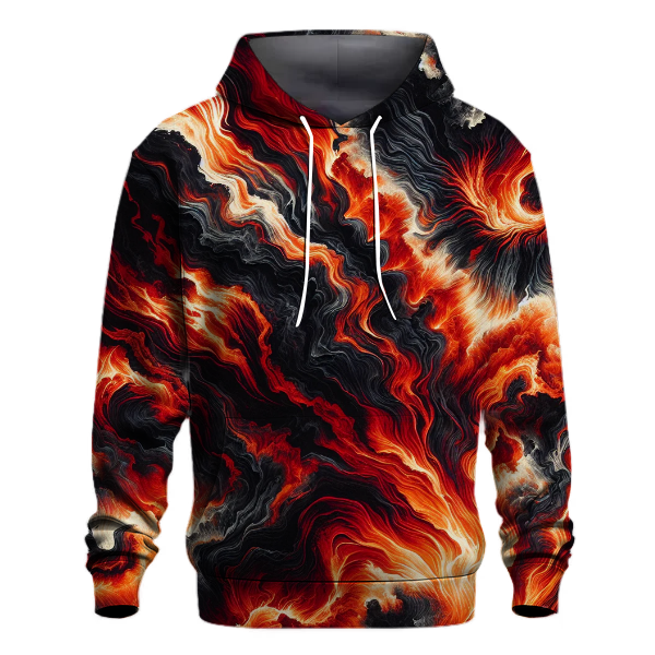 Lava Flow Tie-Dye Hoodie