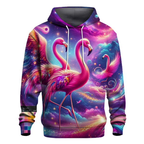 Intergalactic Flamingo Parade Hoodie
