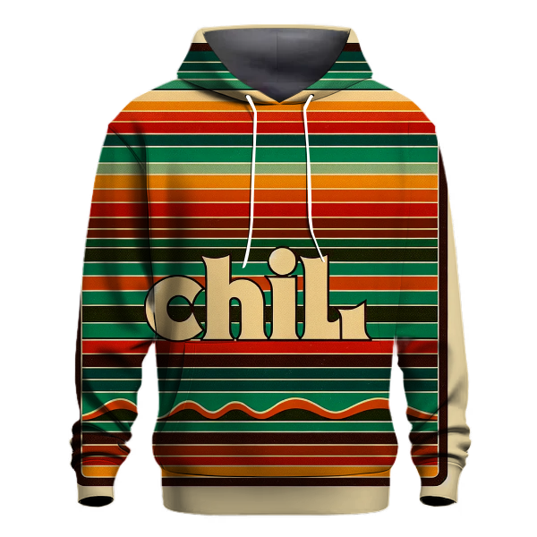 Retro Vibe Stripes Hoodie