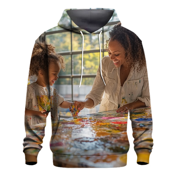 Creative Spirits Painting Our Story Together Hoodie