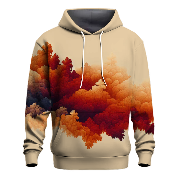 Autumn Woods Gradient Hoodie