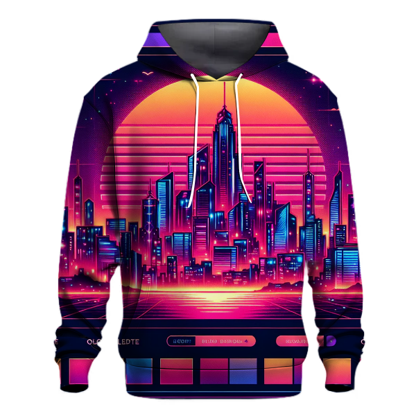 Synth Cityscape Hoodie