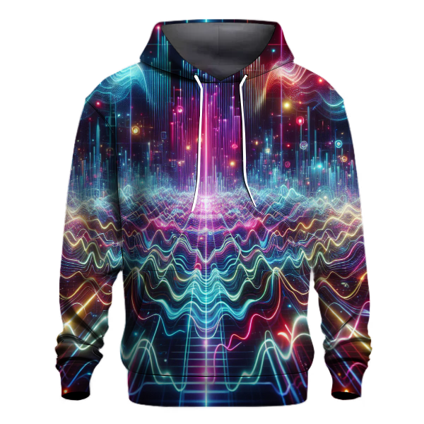 Techno Beat Rhythm Hoodie