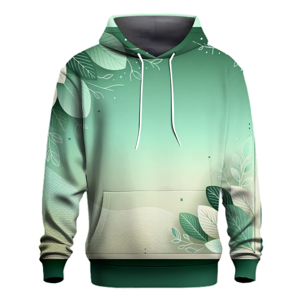 Cool Mint Ombre Hoodie