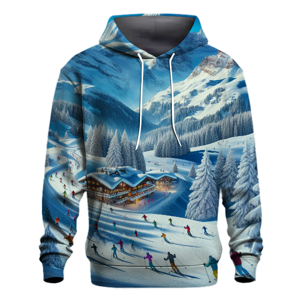 Ski Slope Thrill Hoodie