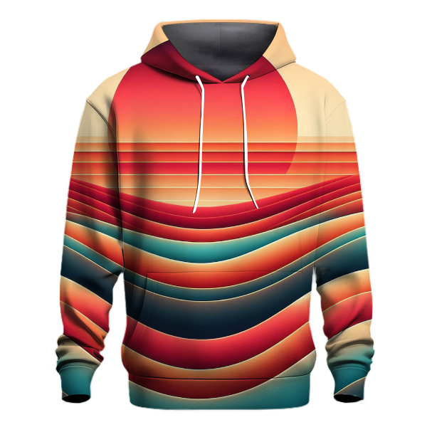 Glistening Sunset Gradient Hoodie