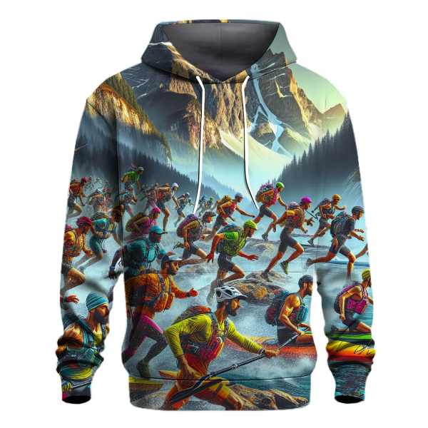 Adventure Racing - Embrace the Challenge Hoodie