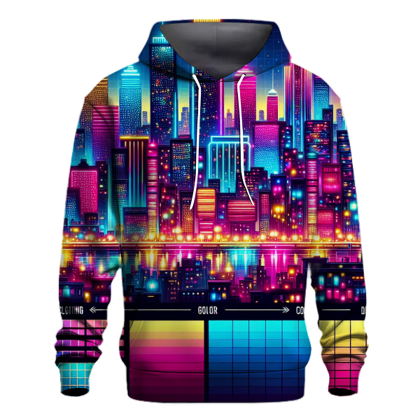 Electric Neon Nights Hoodie