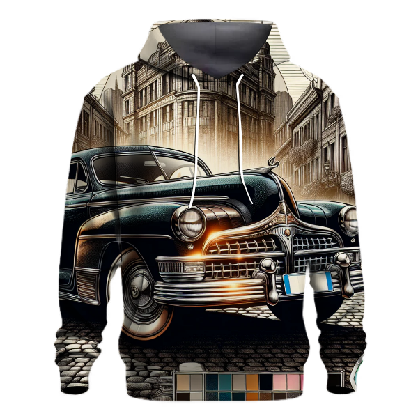 Vintage Car Enthusiast Hoodie