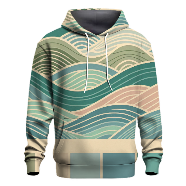 Peaceful Horizon Waves Hoodie