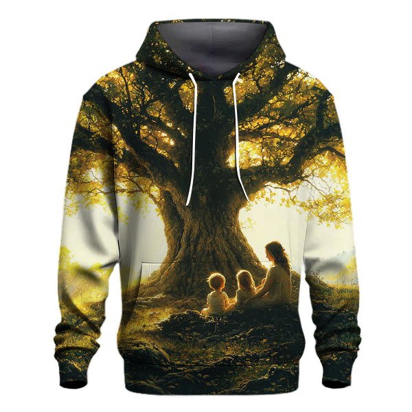 The Strength of Roots A Mothers Foundation of Love Hoodie