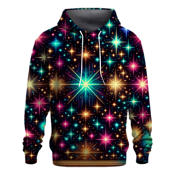 Neon Stars Hoodie