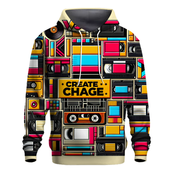 VHS Tapes Throwback Hoodie
