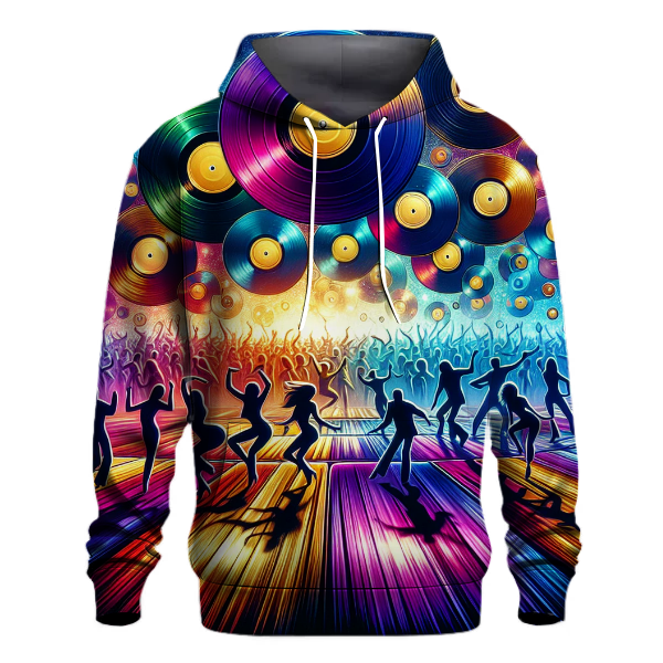 Retro Disco Grooves Hoodie