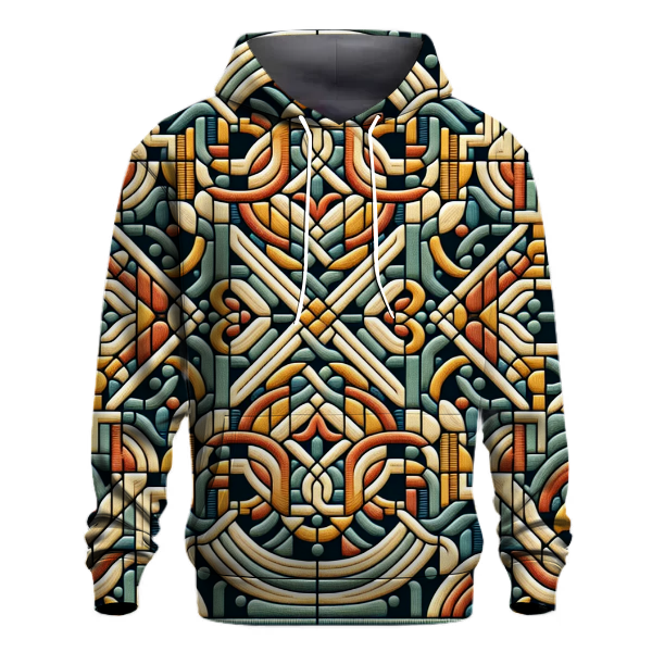Bohemian Mosaic Charm Hoodie