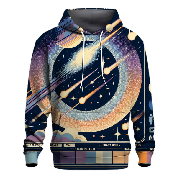 Cosmic Retro Delight Hoodie