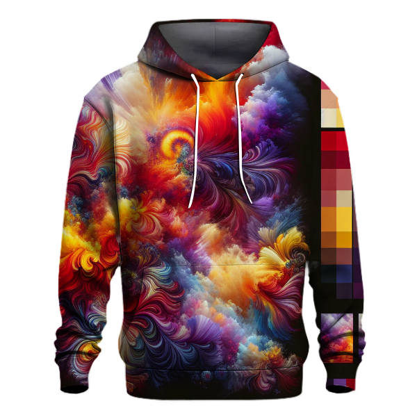 Starburst Tie-Dye Hoodie