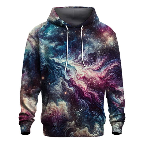 Galactic Dreams Tie-Dye Design Hoodie