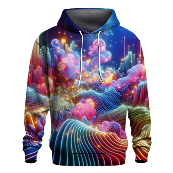 Neon Dreams Escape Hoodie