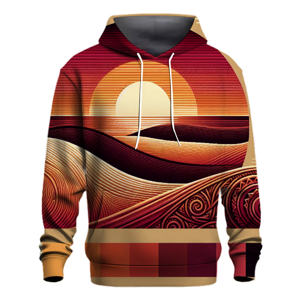 Sahara Sunset Serenity Hoodie