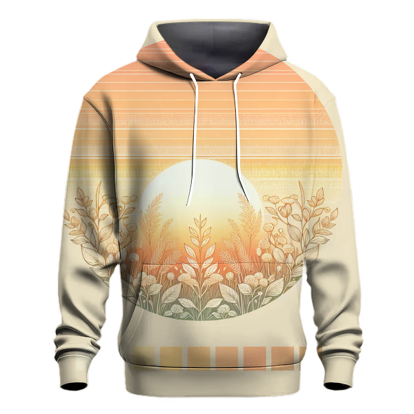 Peach Paradise Gradient Hoodie