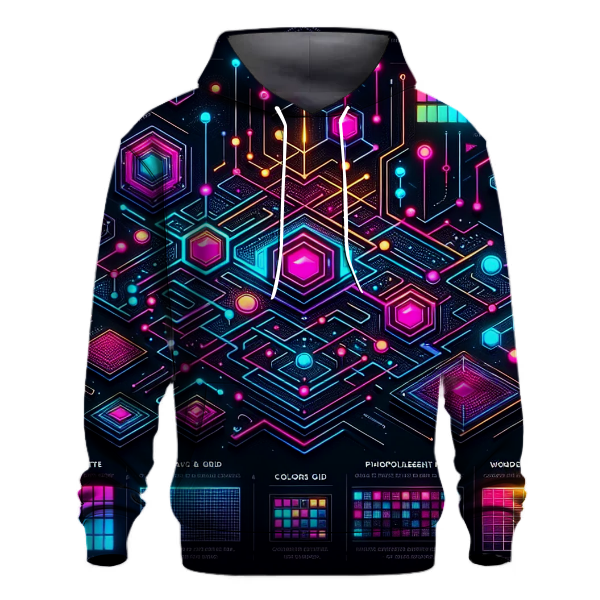 Neon Network Spectrum Hoodie