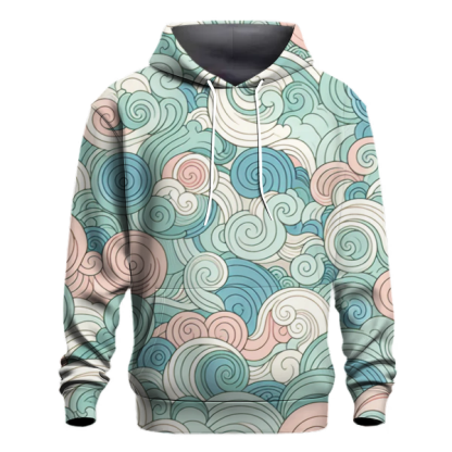 Pastel Spectrum Swirls Hoodie