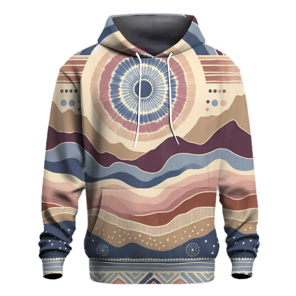 Desert Dusk Tie-Dye Hoodie