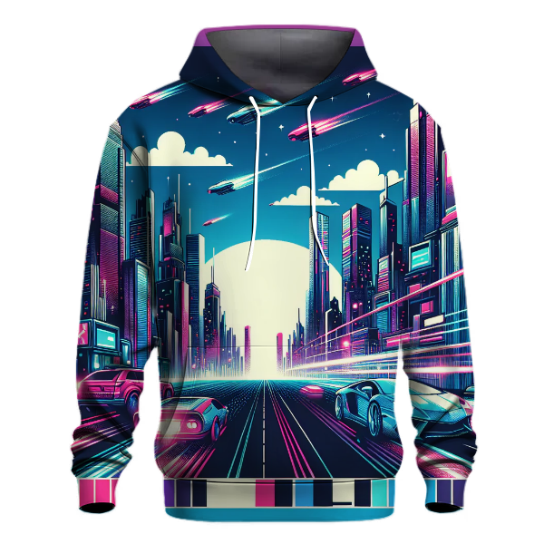 Futuristic City Escape Hoodie
