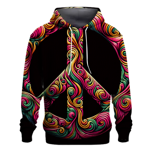 Groovy Peace Love Hoodie