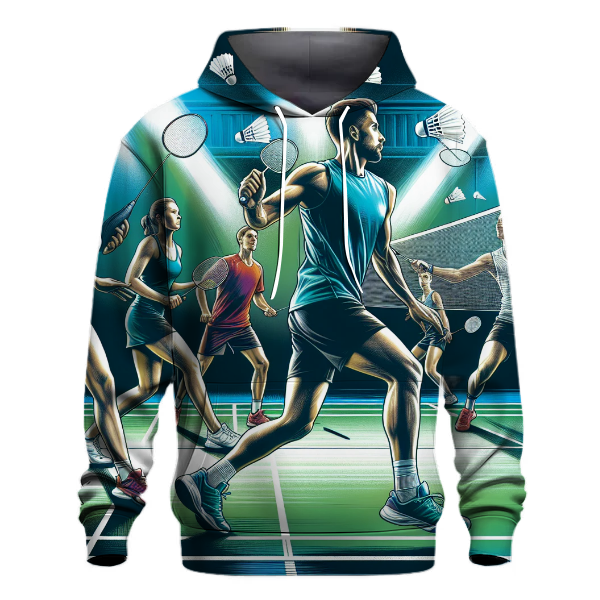Badminton Smash - Denmark Hoodie