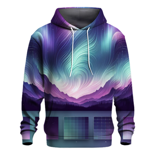 Aurora Reflections Gradient Hoodie