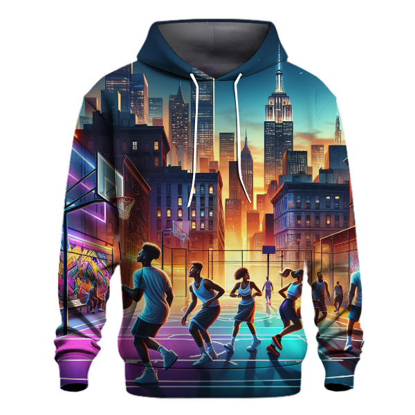 Basketball Cityscape Hoodie