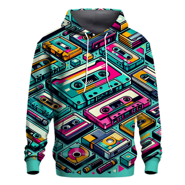 Cassette Tape Throwback Hoodie