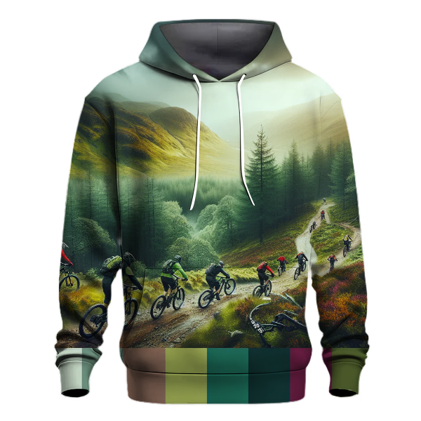 Mountain Biking - Scotland Hoodie