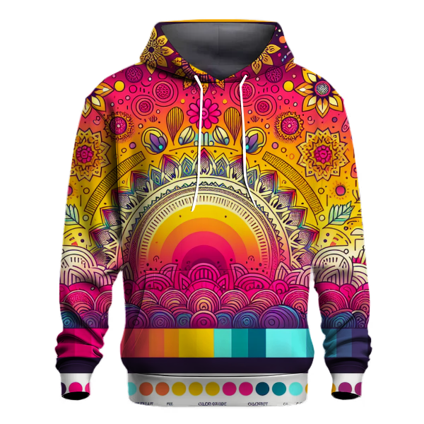 Electric Fiesta Gradient Hoodie