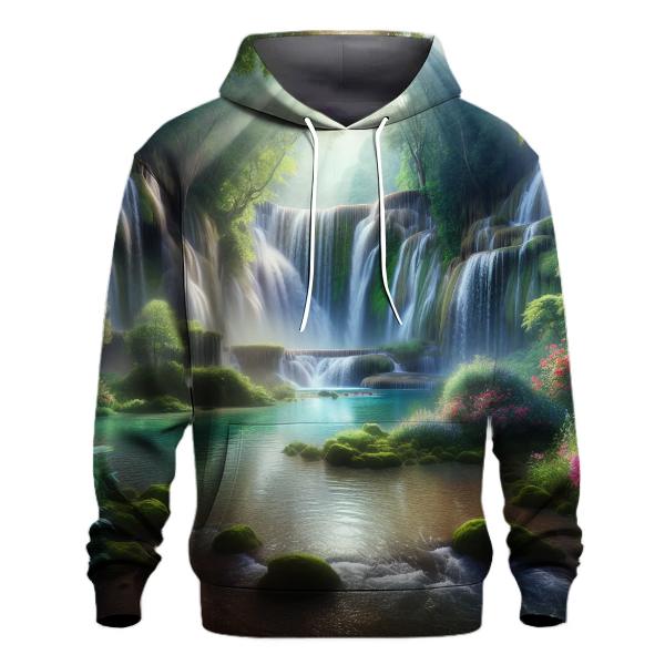 Cascading Waterfalls Serenity Hoodie