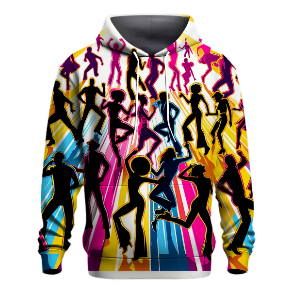 Retro Dancer Silhouettes Hoodie