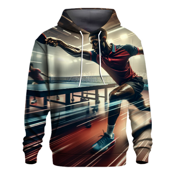 Table Tennis Action Hoodie