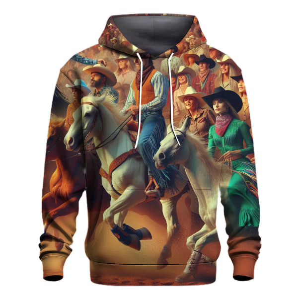 Rodeo Cowboy Spirit Hoodie
