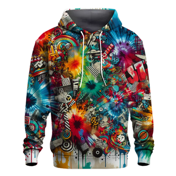 Urban Graffiti Blast Hoodie