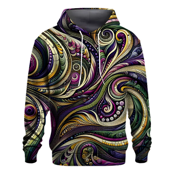Funky Paisley Paradise Hoodie