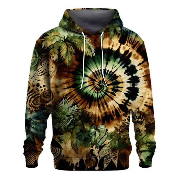 Jungle Safari Tie-Dye Hoodie